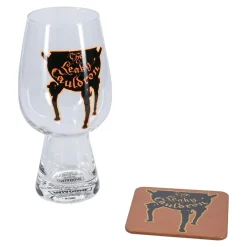 Leaky Cauldron Glass and Coaster Set* Glass