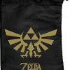 Ultra Pro Legend of Zelda Black & Gold Logo Dice Bag Terningpose* Poser & Beger