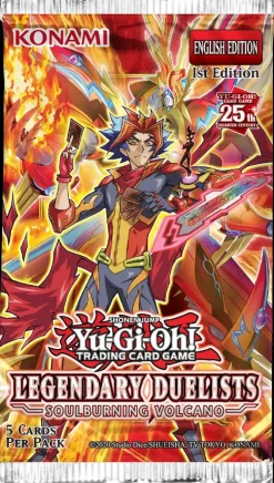 Yu-Gi-Oh!^Legendary Duelists Soulburning Volcano Booster Pack Yu-Gi-Oh! CCG