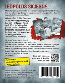 Jeppe Norsker Samarbeid|Escape Room^Leopolds Skjebne