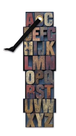 Bokmerker^Letter press