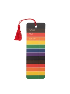 Out of Print Library Card Pride Bookmark* Bokmerker