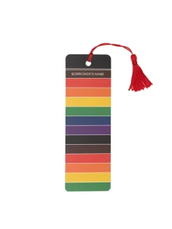 Out of Print Library Card Pride Bookmark* Bokmerker