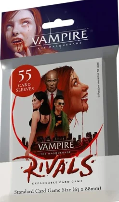 Vampire the masquerade Kortlommer^Library Deck Sleeves (55), Vampire: The Masquerade - Rivals
