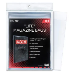 Tilbehør & Oppbevaring^Life Magazine 11-1/8" X 15-1/8" Bags (100) Comic Bags