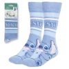 Lilo og Stitch Sokker & Fottøy^Light Blue Stiped Stitch Socks (36-43)