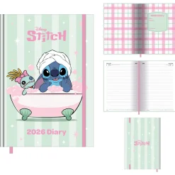 Kalendere^Lilo & Stitch 2026 A5 Dtp Diary