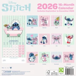 Lilo & Stitch 2026 Square Calendar* Kalendere