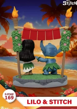 Samleobjekter^Lilo & Stitch D-Stage PVC Diorama 16 cm