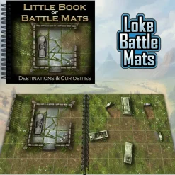 Loke Battle Mats Kart & Battlemaps^Little Book Of Battle Mats Destinations And Curiosities