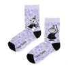 Moomin, Mummitrollet Sokker & Fottøy^Little My Painting Lavender Socks (35-42)