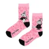 Moomin, Mummitrollet Little My Painting Pink Socks (35-42)* Sokker & Fottøy