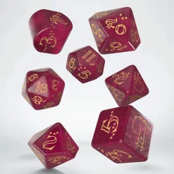 Q-Workshop Llama Puffy Poly Red /Gold (7)* Sett