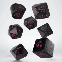 Q-Workshop Llama Spitty Poly Black /Pink (7)* Sett