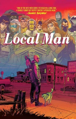 Tim Seeley Local Man Deluxe Hardcover* Krim & Mysterier