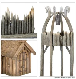 Games Workshop Lord of the Rings: Rohan Stronghold* Terreng & Spillmatter|Andre Miniatyrspill