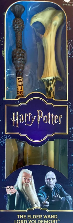 Tryllestaver^Lord Voldemort + Elder Wand PVC Wand 2-Pack