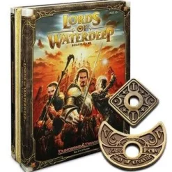Lords of Waterdeep Tilbehør Til Brettspill^Metal Coins (60)