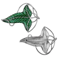Buttons^Lorien Leaf Pin Brooch