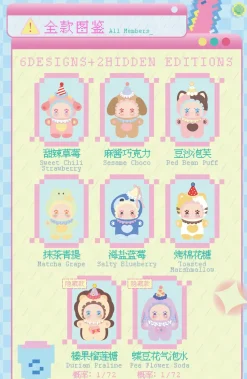 Blind boks Mystery Box^Lovely Emma Flavor Twist Series Trading Plush Figure