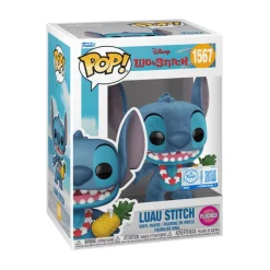 Funko POP! Disney Luau Stitch Flocked POP! Disney Vinyl Figure* Funko! Pop