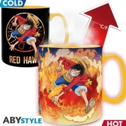 Luffy & Sabo Heat Change Mug 460 ml* Krus