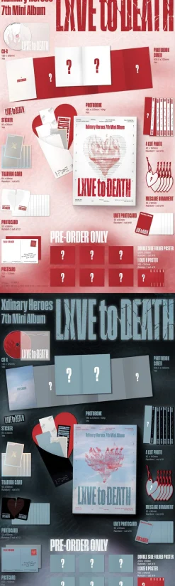 Xdinary Heroes LXVE TO DEATH (PHOTOBOOK VER.)* Musikk|K-Pop & Musikk