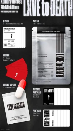 Xdinary Heroes LXVE TO DEATH (PLATFORM ALBUM NEMO VER.)* Musikk|K-Pop & Musikk