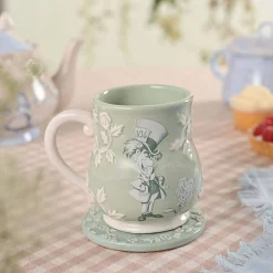 Disney Home Collection Krus^Mad Hatter Embossed Mug