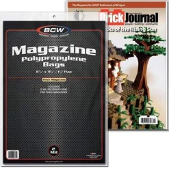 Tilbehør & Oppbevaring^Magazine Bags Thick (100) BCW