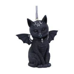 Nemesis Now Cult Cuties Julekuler^Malpuss Hanging Ornament 9,2 cm