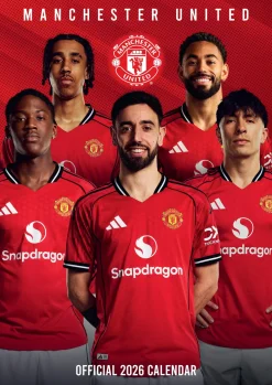 Kalendere^MANCHESTER UNITED FC 2026 A3 CALENDAR