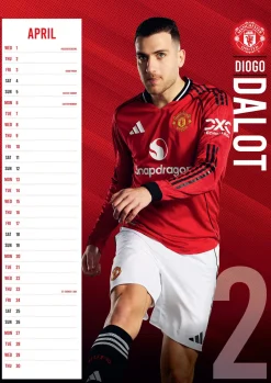 Kalendere^MANCHESTER UNITED FC 2026 A3 CALENDAR