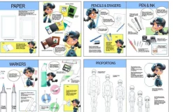 Chihiro Howe Tegnebøker|Tegne & Male^Manga Academy: Learn to draw Japanese-style illustration