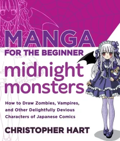 C Hart Tegnebøker|Tegne & Male^Manga for the Beginner: Midnight Monsters