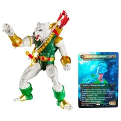 Marvel Legends Actionfigurer^Man-Wolf plus Exclusive Foil Card MTG Action Figure 15 cm