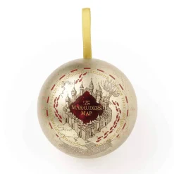 Julekuler|Julepynt^Marauders Map Gift Bauble with Pin Badge