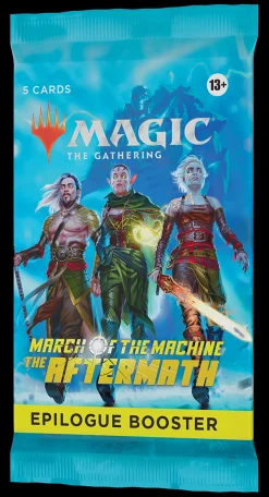 March of the Machine the Aftermath Magic the Gathering Booster Pack^March of the Machine the Aftermath Epilogue Booster Pack March of the Machine Magic the Gathering