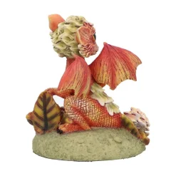 Samleobjekter^Marigold Flower Dragon Ornament 11 cm