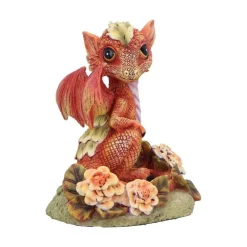 Samleobjekter^Marigold Flower Dragon Ornament 11 cm
