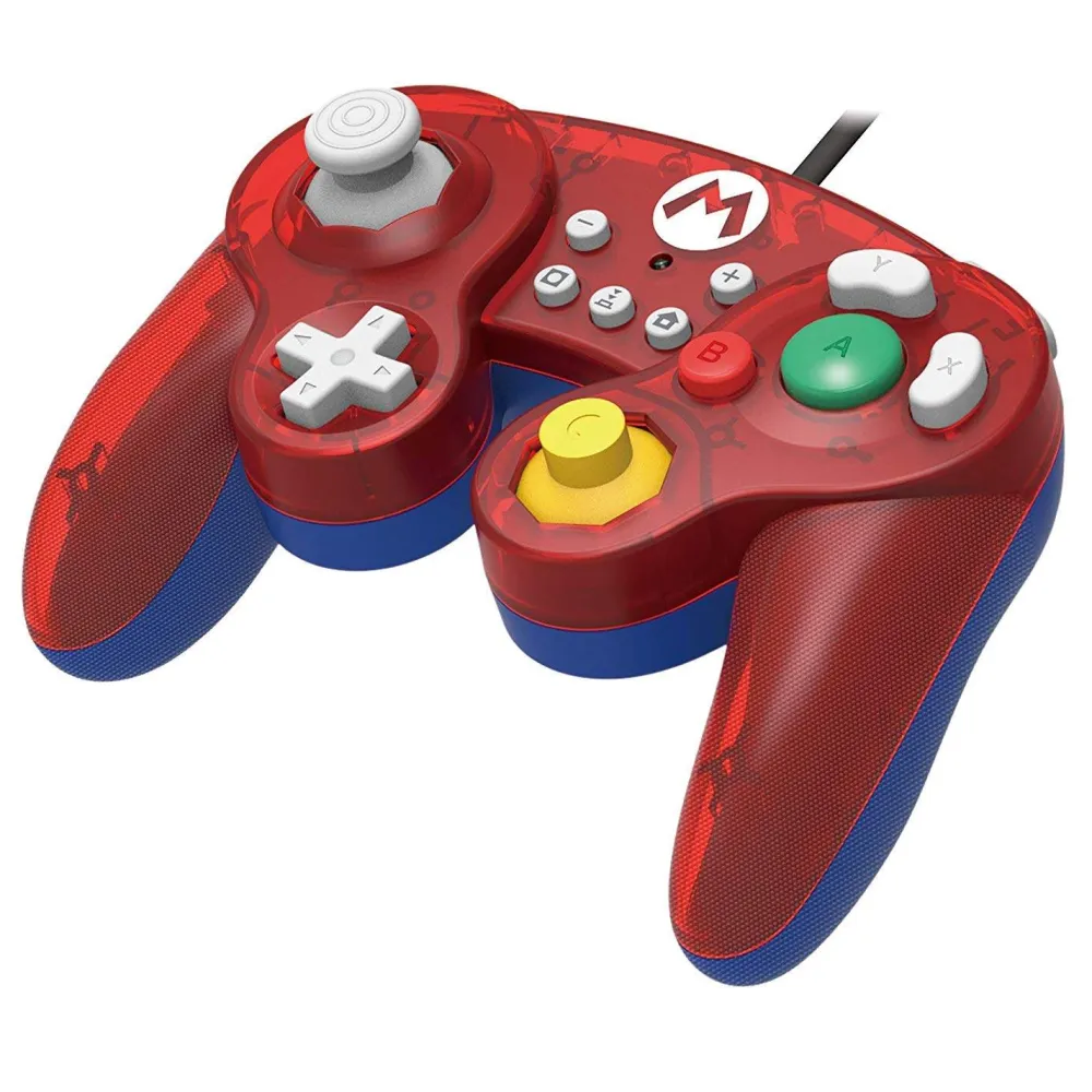GameCube Battle Style Pad Mario Super Smash Bros Gamepad (Switch)* Tv-Spill