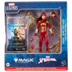 Marvel Legends Mary Jane Watson plus Exclusive Foil Card MTG Action Figure 15 cm* Actionfigurer