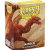 Matte Amber Standard Size Dragon Shield Sleeves (100)* Kortlommer