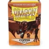 Matte Copper Standard Size Dragon Shield Sleeves (100)* Kortlommer
