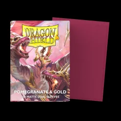 Matte Dual 25th Special Edition Red/Gold Standard Size Sleeves (100)* Kortlommer