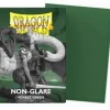 Matte Green Non-Glare Standard Size Dragon Shield Sleeves (100)* Kortlommer