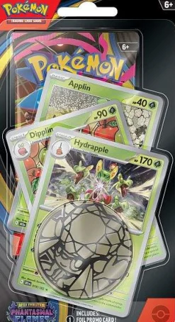 Mega Evolution 2 Phantasmal Flames Hydrapple 1P Premium Checklane Pack* Pokémon Trading Card Game