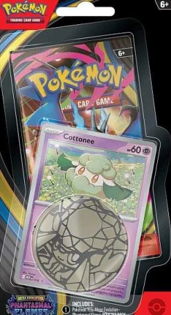 Mega Evolution 2 Phantasmal Flames Cottonee 1P Checklane Pack* Pokémon Trading Card Game