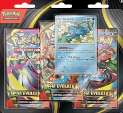 Mega Evolution Pokémon Trading Card Game^Golduck 3P Blister Pack