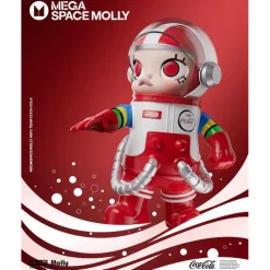 Pop Mart Samleobjekter^Mega Space Molly 400% Team Coca-Cola Figure